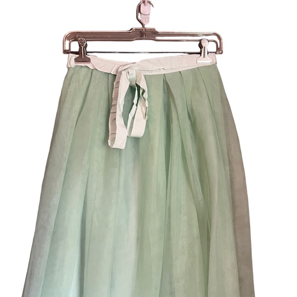 J. Crew cool mint tulle ball skirt. Size 0 - Picture 5 of 16